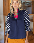 Vivienne Polka Dot Knit Top