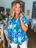 Flower Pop Oversized Top