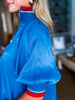 Study in Style Half Zip Top-Teal