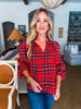 Christmas Darling Plaid Top