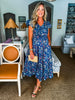 Meadow Song Floral Midi Dress