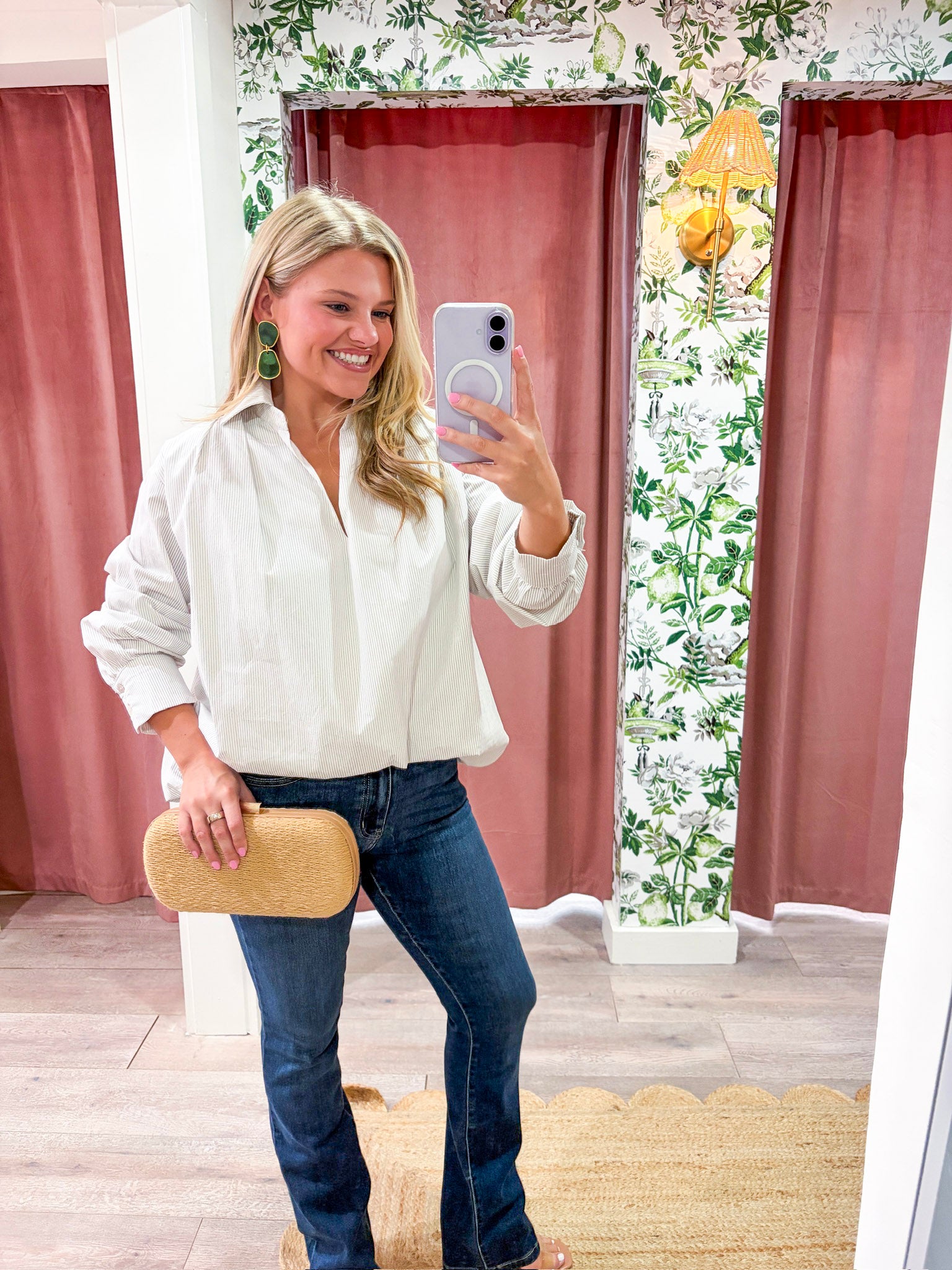 Casual Luxe Stripe Top