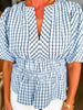 Work To Play Peplum Top