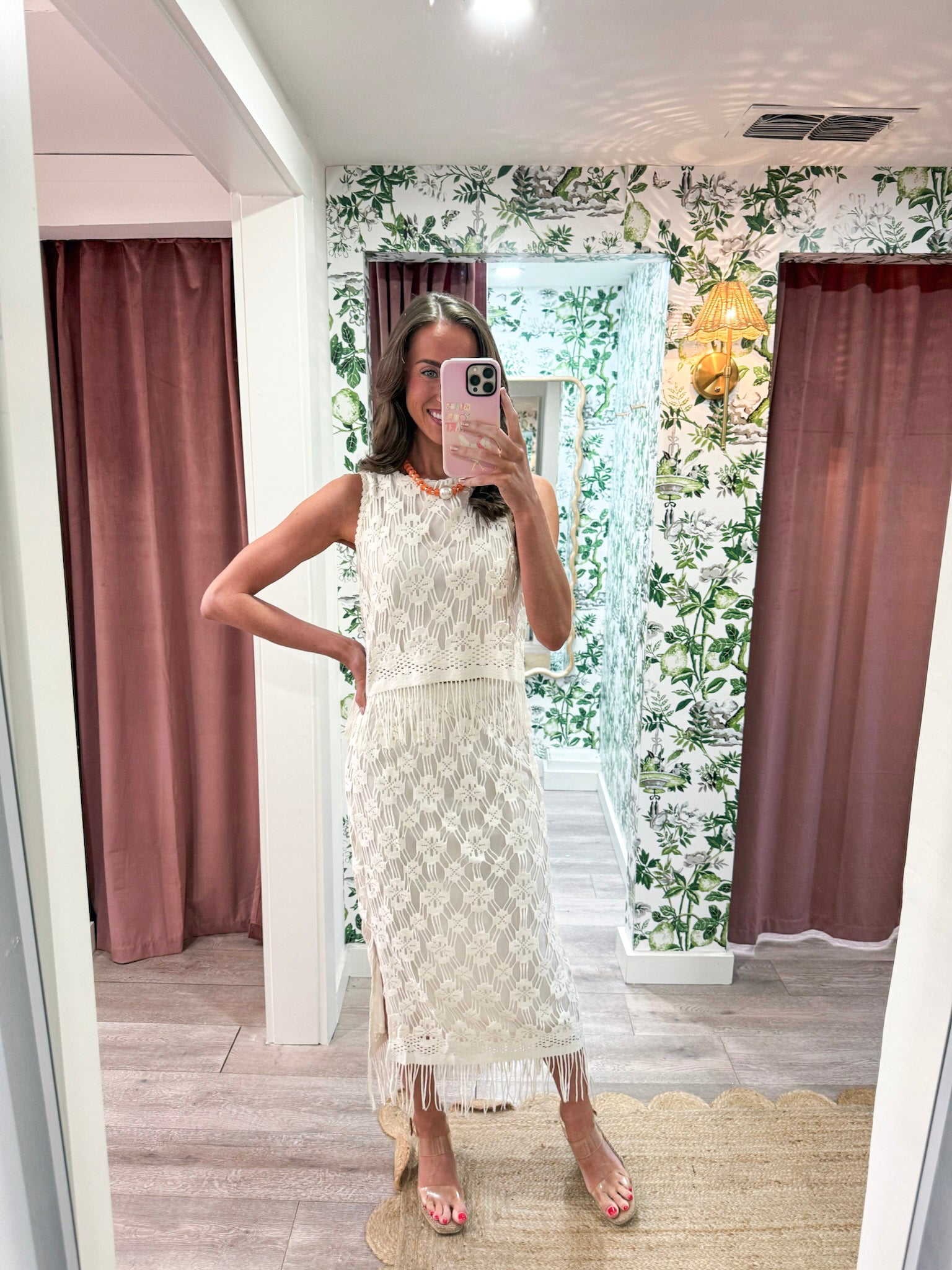 Boho Shoreline Maxi Skirt Set
