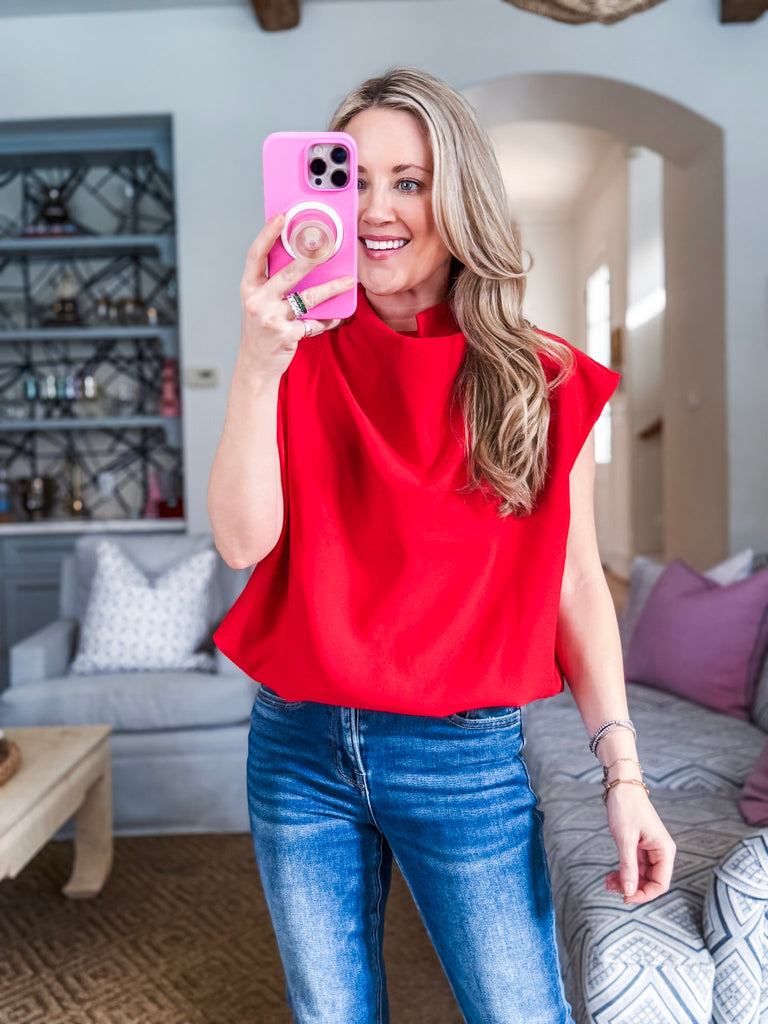 Nightcap Moment Top-Red