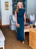 Turning Heads Maxi Dress- Green