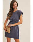 Easygoing Terry Mini Dress