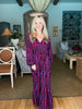 Art Opening Abstract Maxi Dress