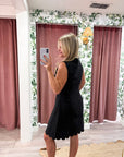 Venice Scallop Mini Dress