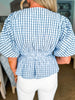 Work To Play Peplum Top