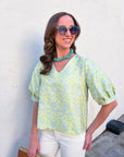 Dainty Charm Jacquard Top