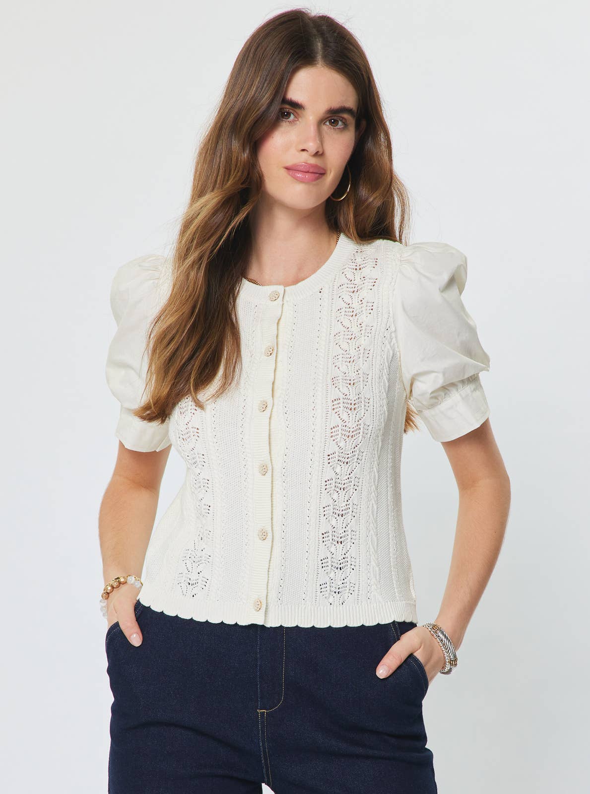 Cozy Lane Puff Sleeve Top