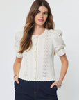 Cozy Lane Puff Sleeve Top