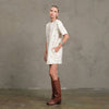 Western Girl Embroidered Mini Dress