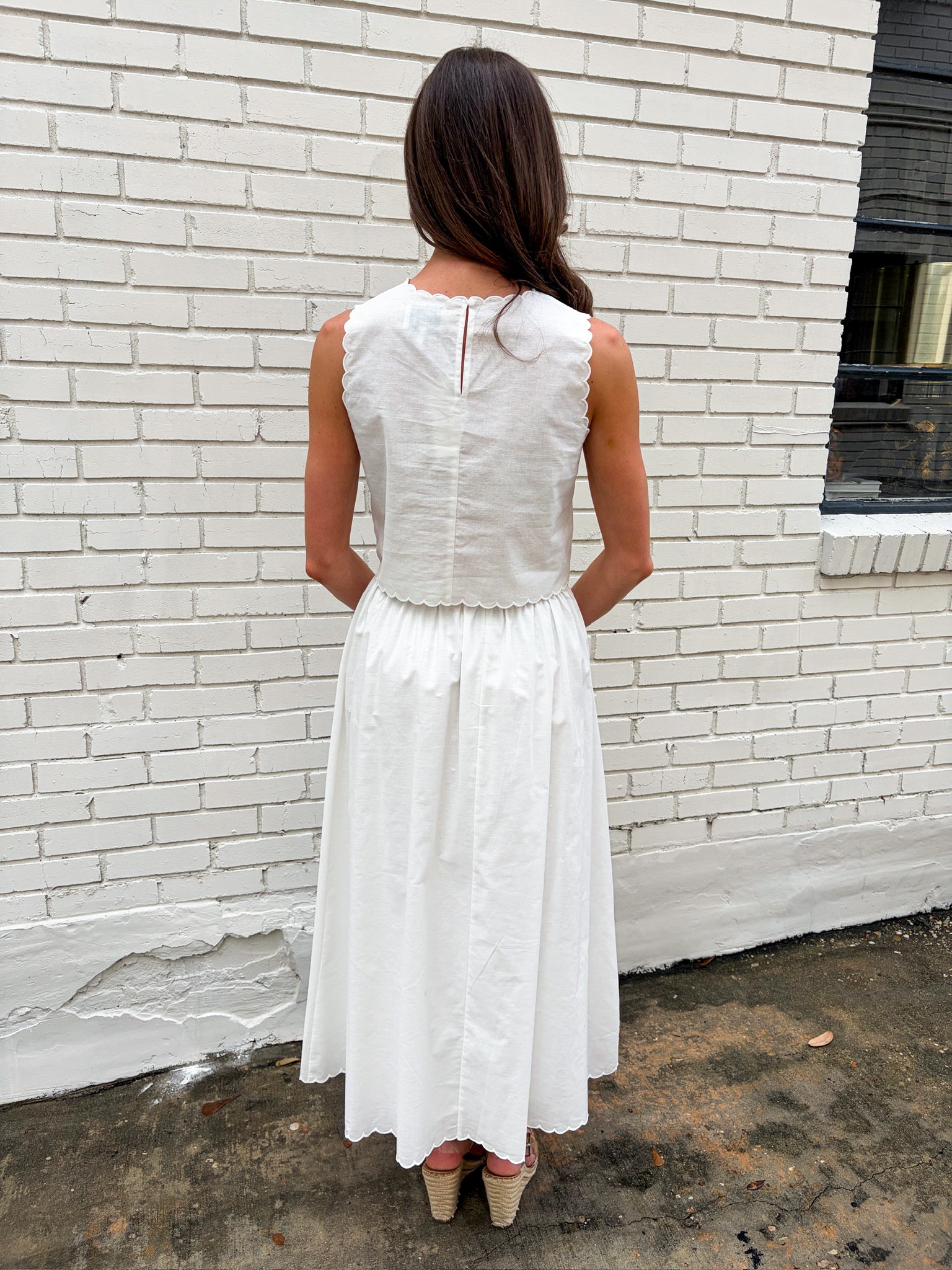 Seaside Scallop Skirt Set