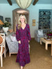 Art Opening Abstract Maxi Dress