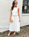 Seaside Scallop Skirt Set