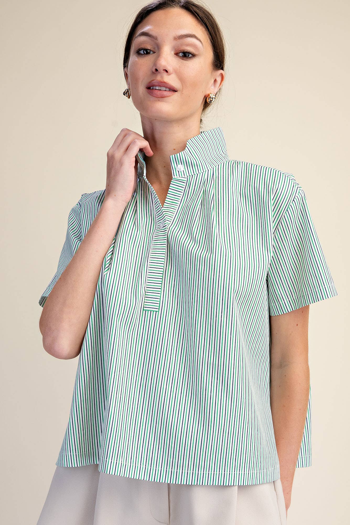 Newport Stripe Top