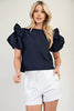 Social Outing Puff Sleeve Top
