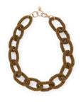 Jenna Chain Link Necklace-Gold