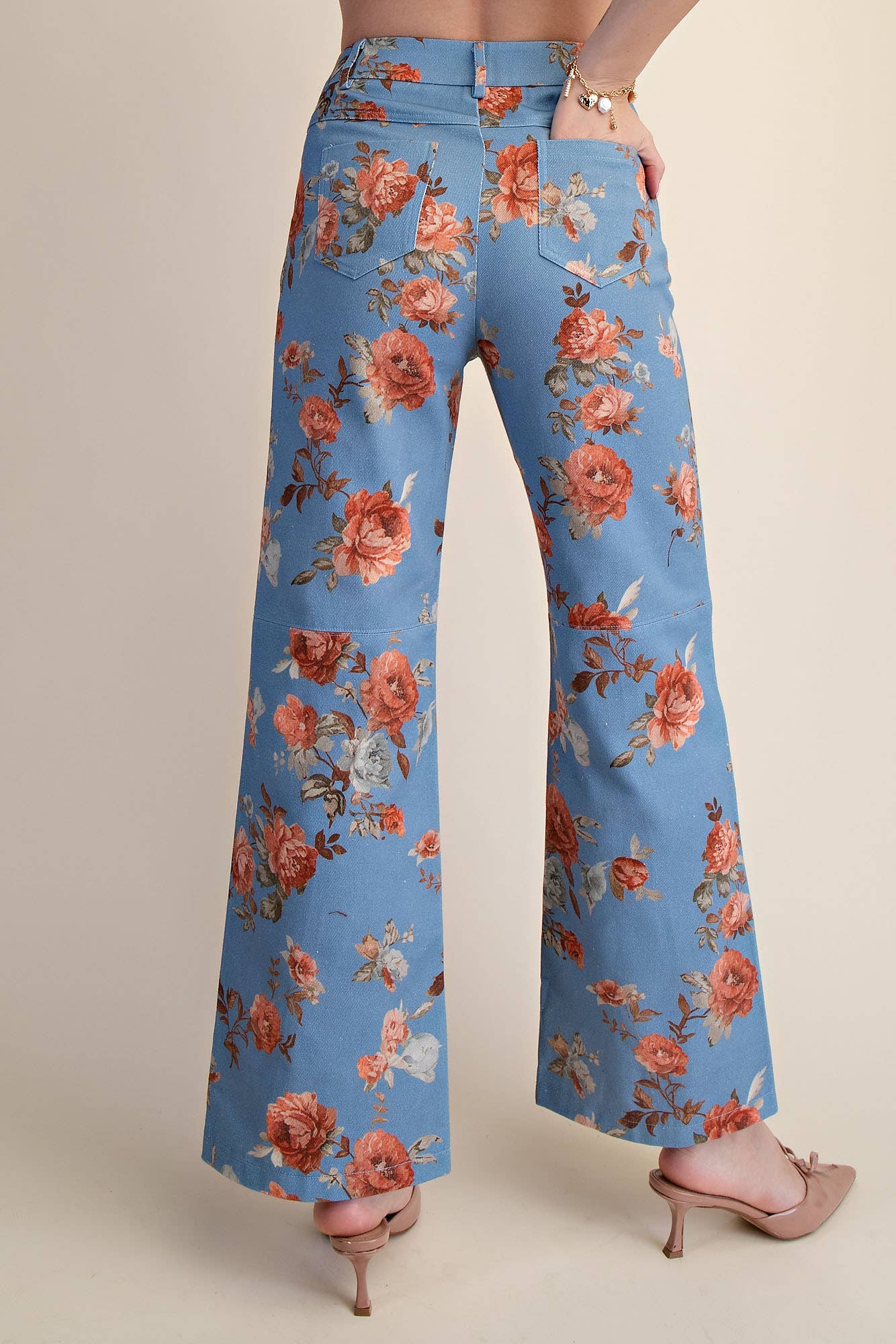 Mayfair Straight Leg Floral Pants