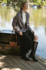 Horse Knit Sweater-Dark Gray