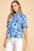Sicily Stroll Floral Top