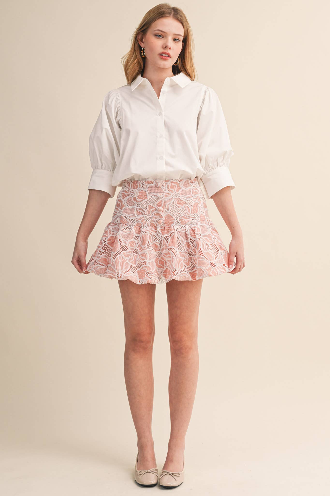 The Sculpt Button Down Top