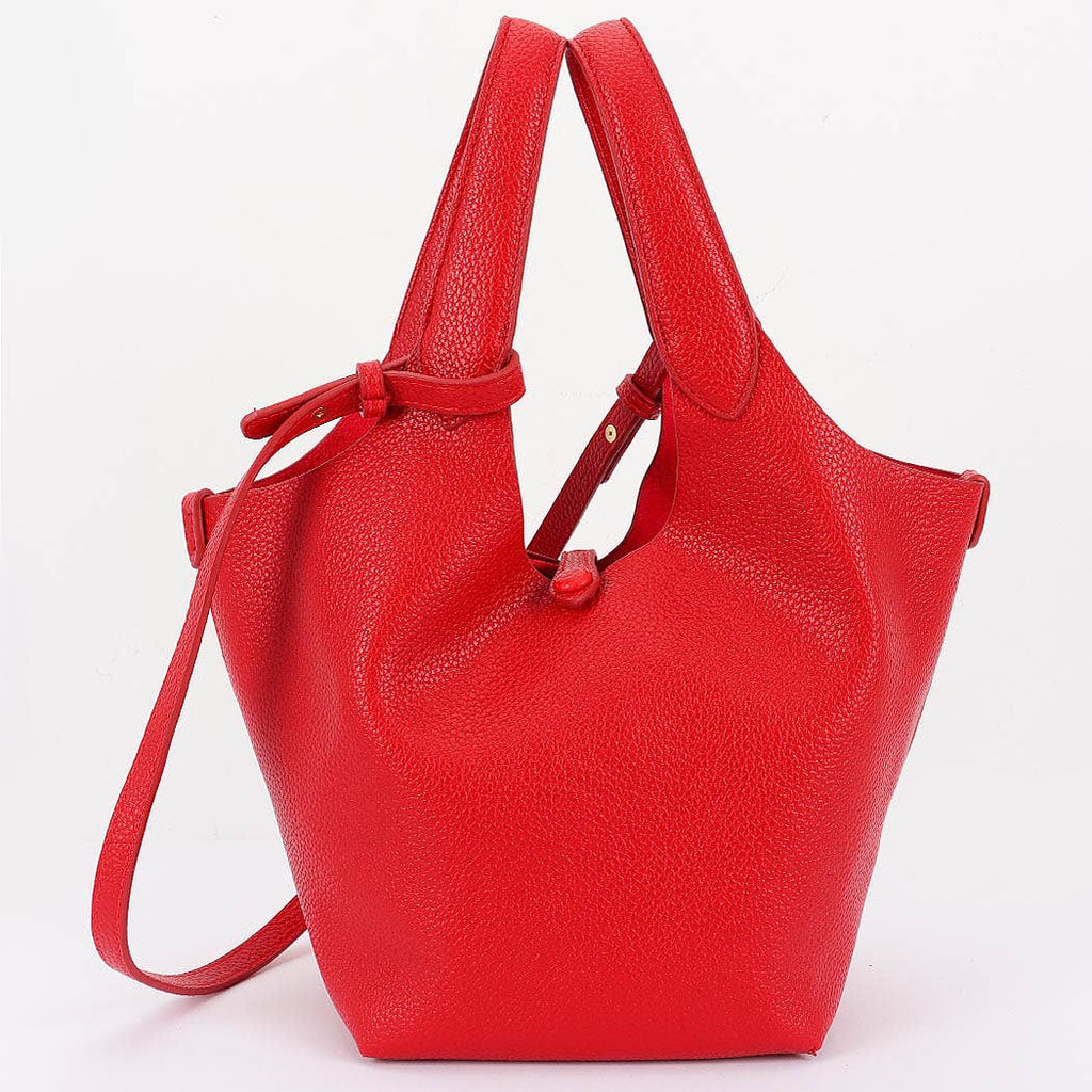 Grab and Go Handbag-Red