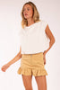 Practically Perfect Bubble Top-Off White