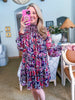 Floral Desire Smocked Mini Dress