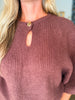 Warm Moments Sweater-Brown