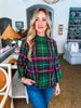 Tree Topper Plaid Top-Green