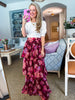 Dreaming Of Dahlias Maxi Skirt