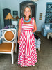 Walk on The Pier Midi Dress