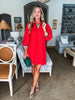 In the Details Dress-Red