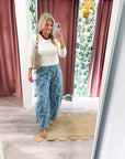 Cool Enough Crew Neck Top-Ivory
