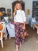 Redwoods Floral Print Pants