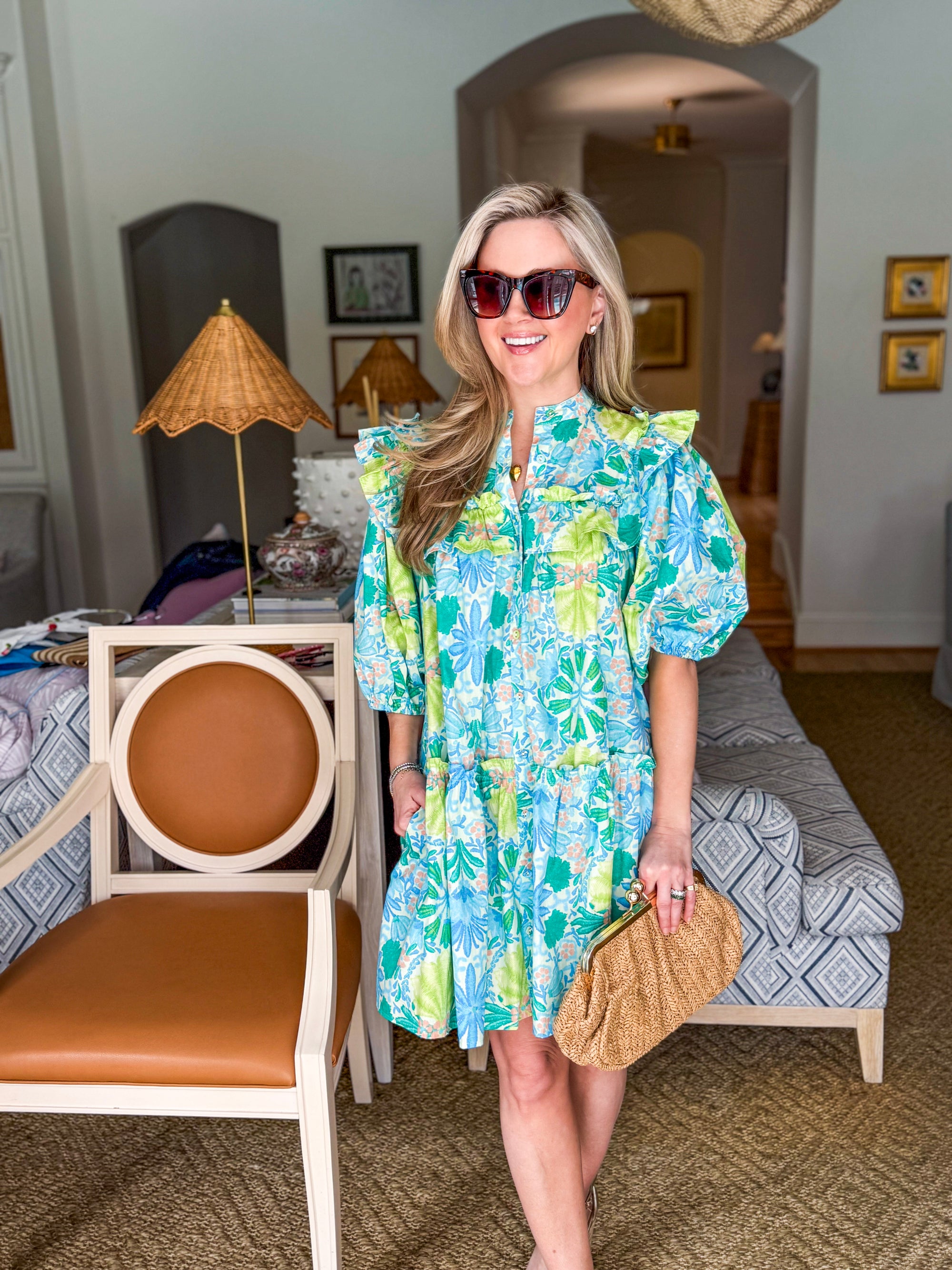 Lilah Floral Mini Dress