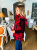 Alpine Chic Plaid Vest