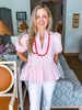 Pure Perfection Puff Sleeve Top-Baby Pink