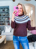 Snow Blast Patterned Sweater