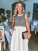 Stay Sweet Midi Dress-Ecru