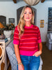 Avanti Stripe Sweater Top