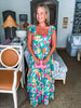 Tiki Time Maxi Dress