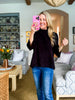 Sweet and Soft Pull Over Sweater-Black