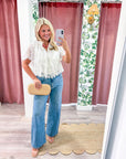 Victoria Lace Ruffle Top
