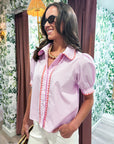 Savannah Scallop Top