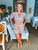 Romantic Walks Belted Romper