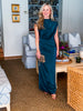Turning Heads Maxi Dress- Green